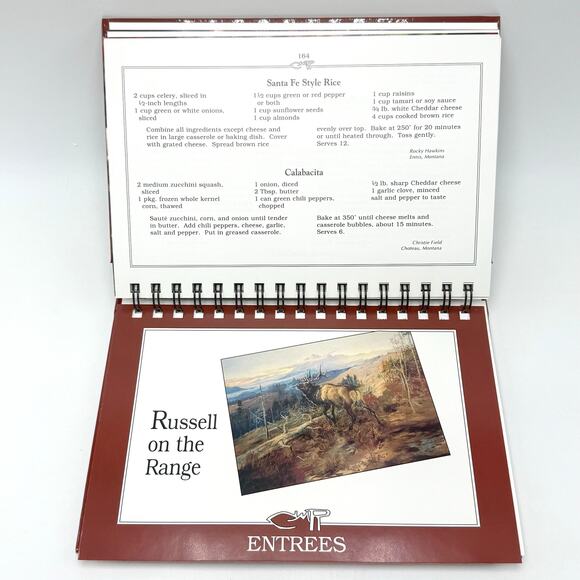 C M Russell Museum Cookbook 2nd Edition Montana Western Cowboy Art Recipes 2002 - Picture 1 of 8